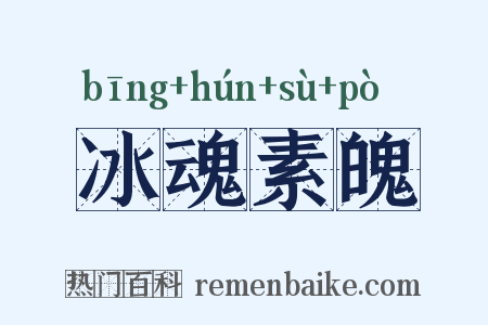 冰魂素魄是什么意思的图片